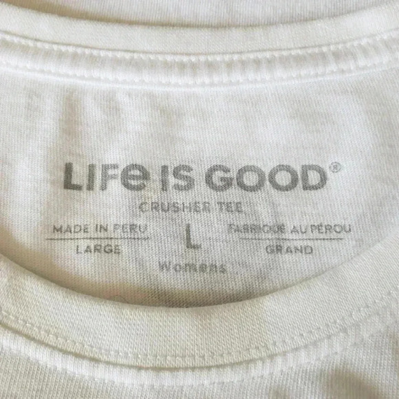 NWT Life is Good Heart Pride Rainbow Tee - Picture 7 of 9